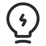 Lamp Charge SVG Icon